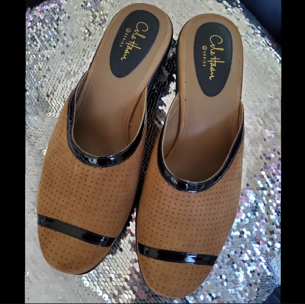 Cole Haan Sand Suede Mule